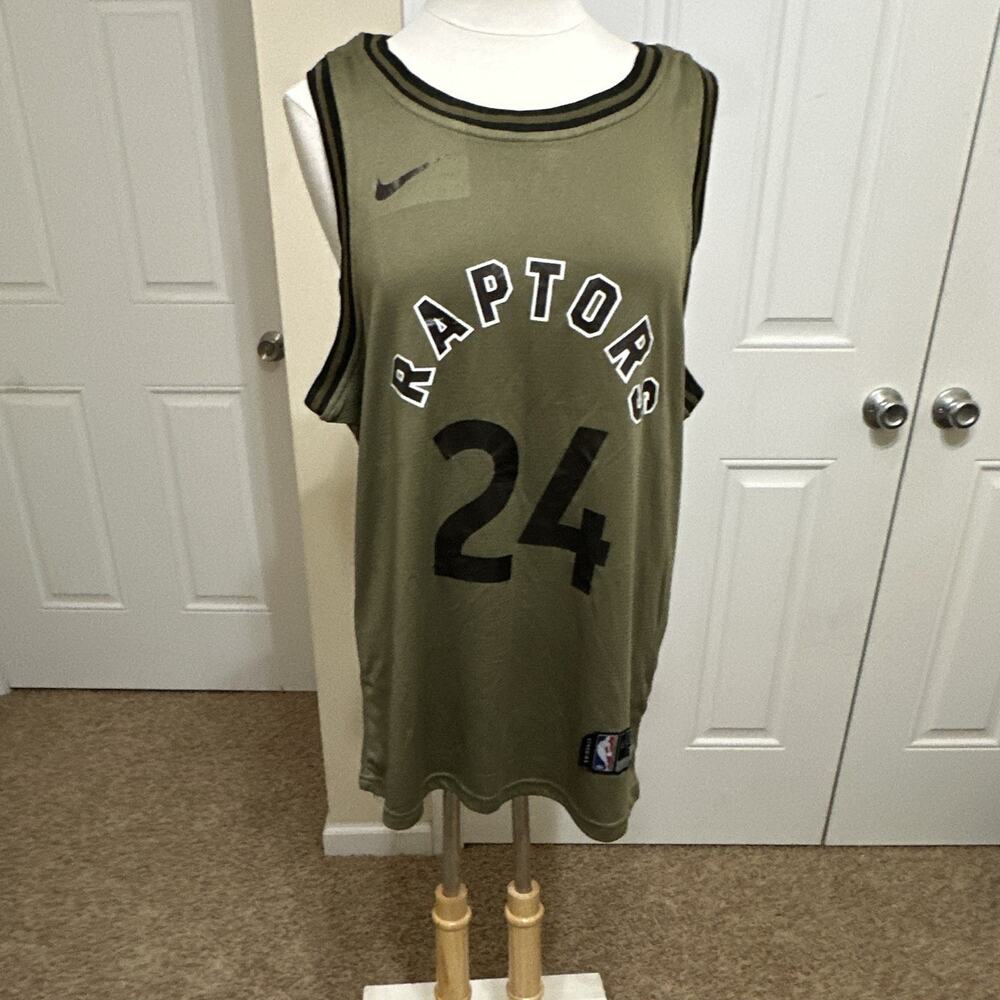 Nike Toronto Raptors Norman Powell #24 Dri-FIT NBA Jersey Green Men’s 48